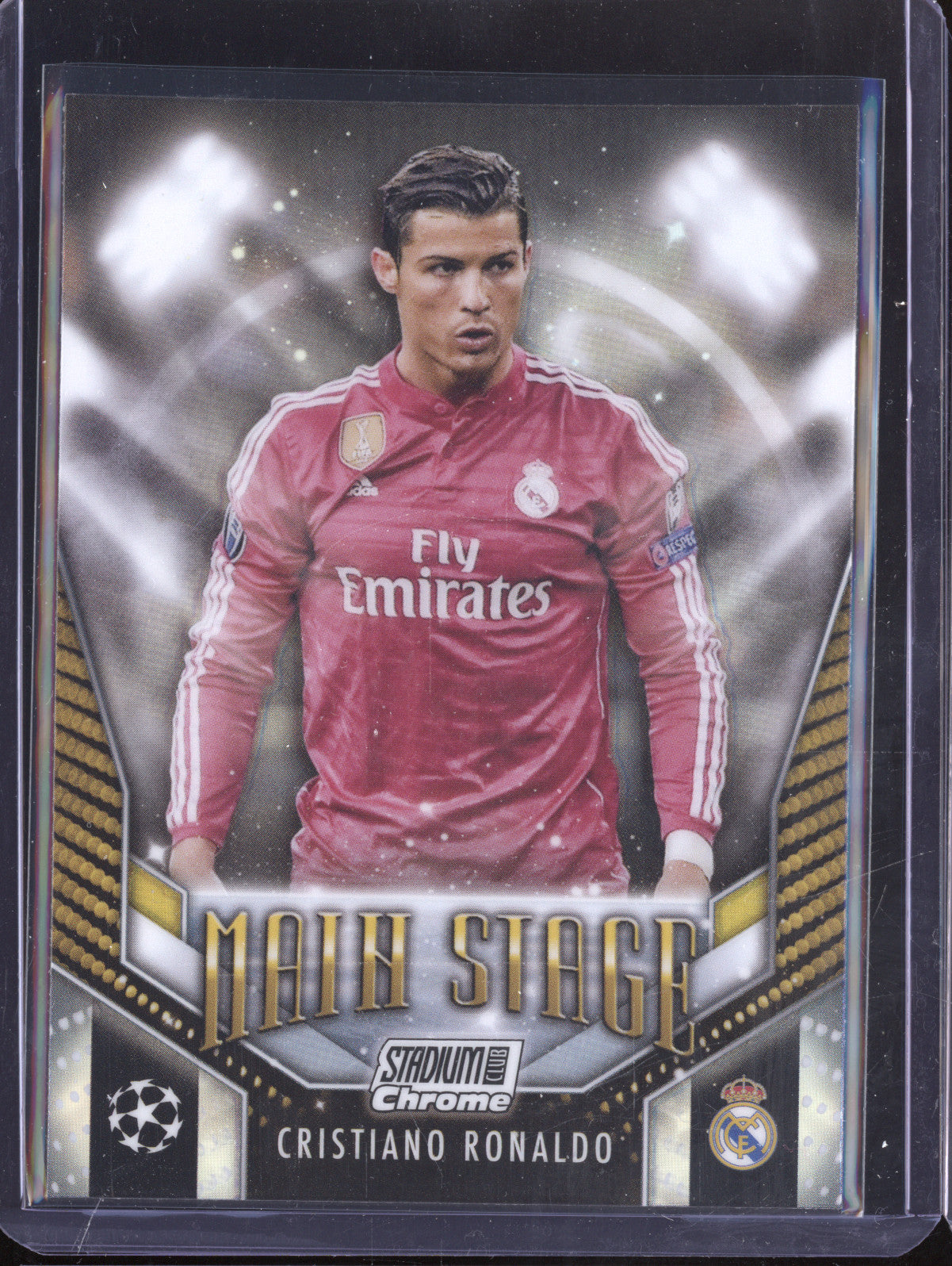 Cristiano Ronaldo 2023-24 Topps Stadium Club Chrome MS-CR Main Stage