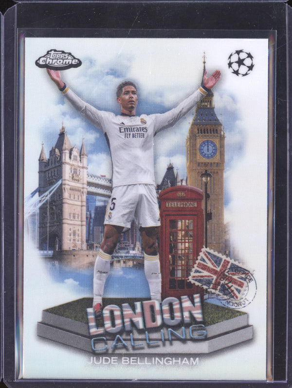 Jude Bellingham 2023-24 Topps Chrome UCC LC-4 London Calling