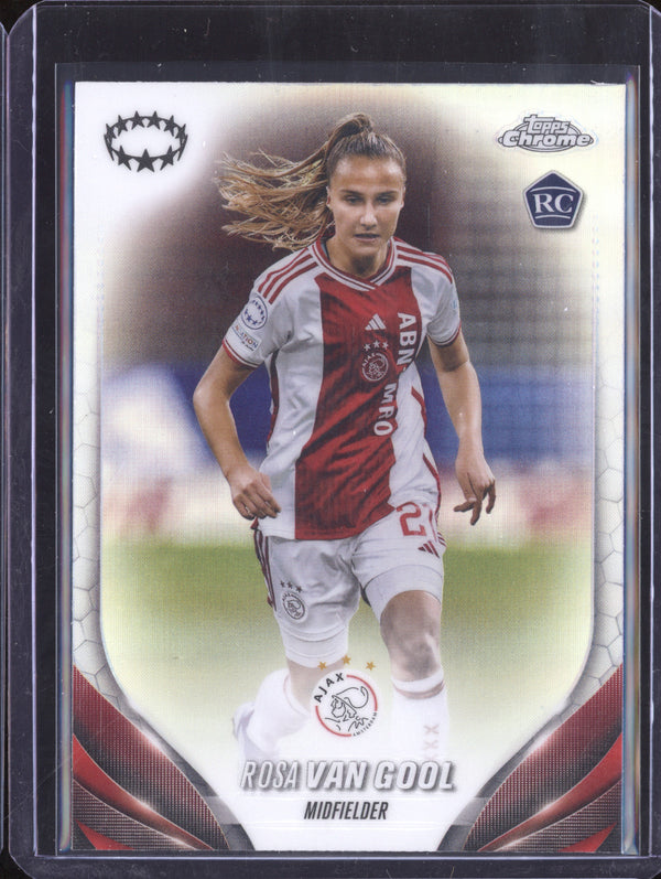 Rosa Van Gool 2023-24 Topps Chrome UWCL 2 Refractor RC