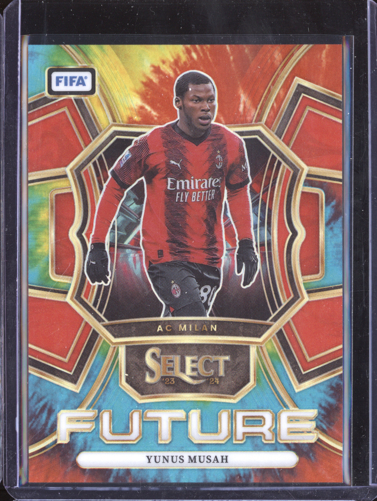 Yunus Musah 2023-24 Panini Select FIFA 7 Future Tie-Dye 16/49