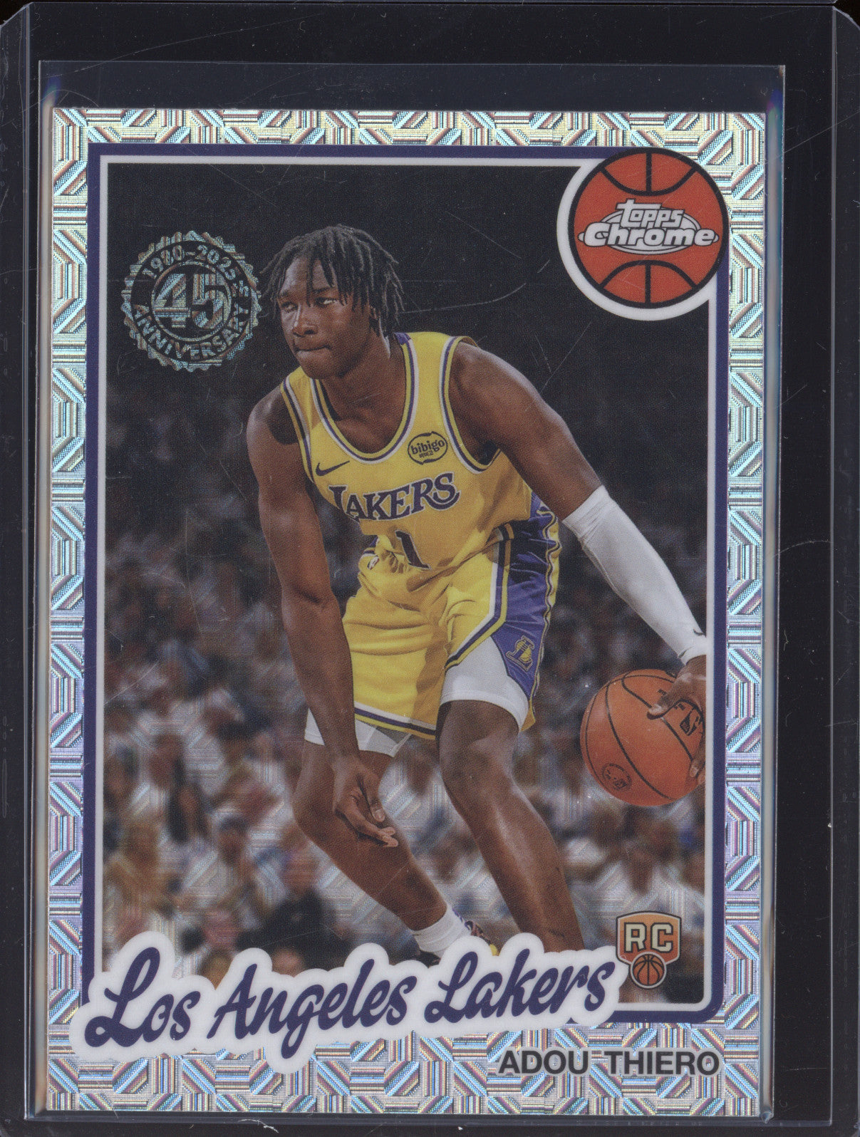 2025 Topps 1980-81 Topps Chrome TC-AH Adou Thiero Rookie RC