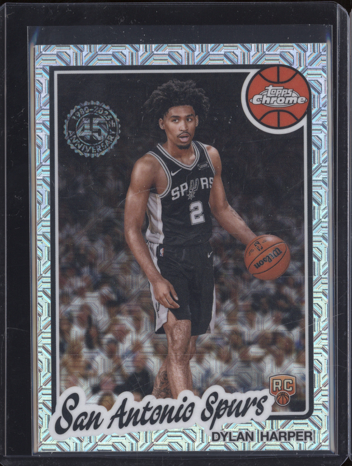2025 Topps 1980-81 Topps Chrome TC-DH Dylan Harper Rookie RC