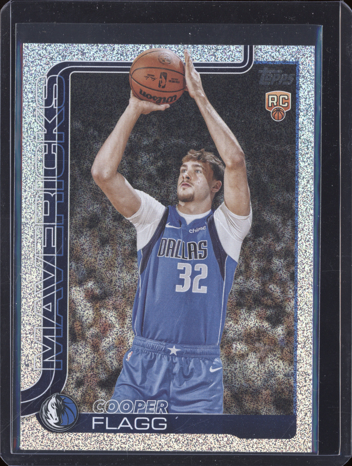 2025 Topps 201 Cooper Flagg Sandglitter Rookie RC