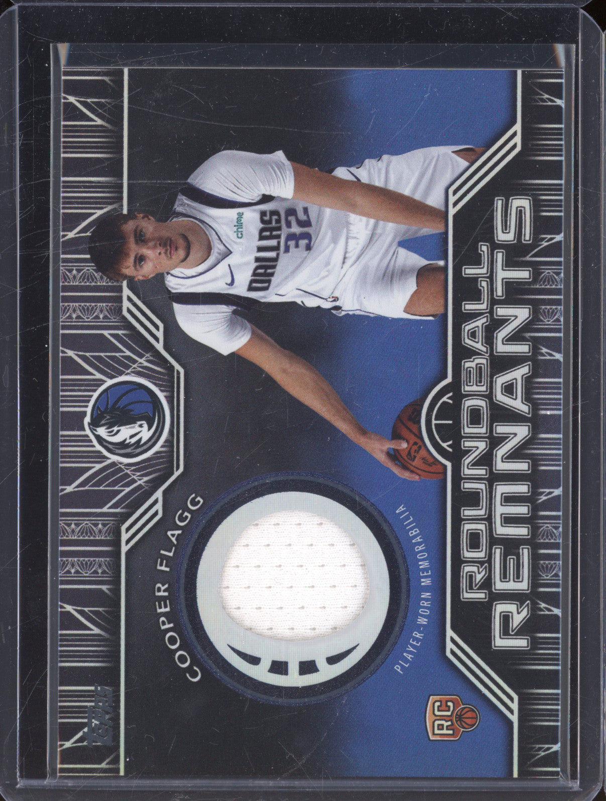 2025 Topps RRR-CF Cooper Flagg Roundball Remnants Rainbow Foilboard Rookie RC