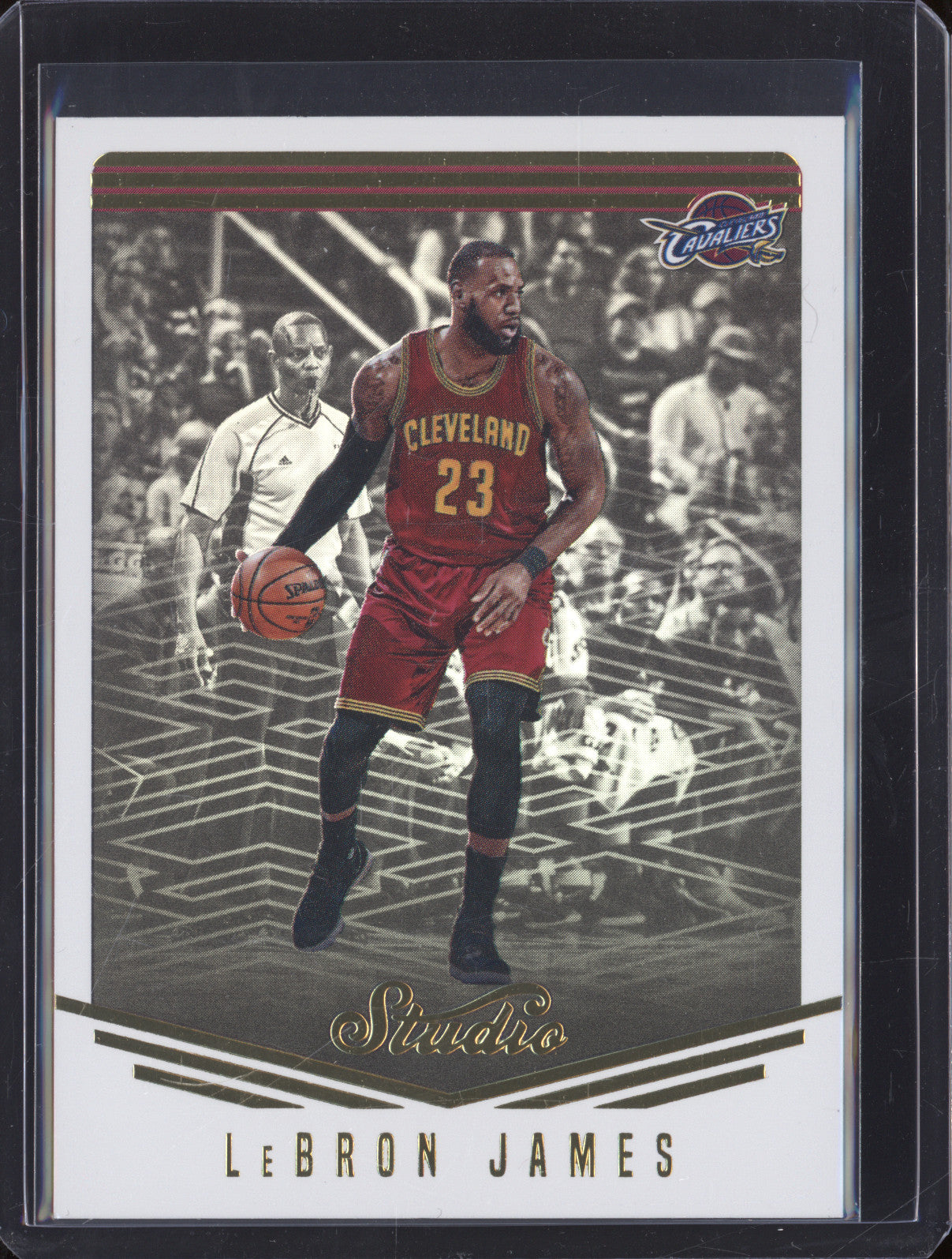2016-17 Panini Studio 18 LeBron James