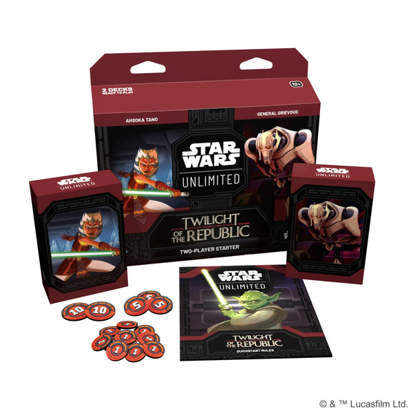 Star Wars Unlimited TCG - Twilight of the Republic Two-Player Starter