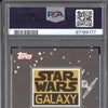 Han Solo 1993 Topps Star Wars Galaxy 2 Etched Foil PSA 8