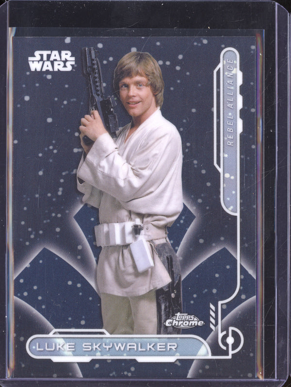 Luke Skywalker 2024 Topps Star Wars Chrome Galactic Cival War Rebel Alliance