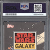 Obi-Wan and Yoda 1993 Topps Star Wars Galaxy 5 Etched Foil PSA 9