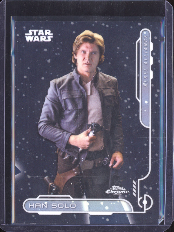 Han Solo 2024 Topps Star Wars Chrome RA-3 Galactic Cival War Rebel Alliance