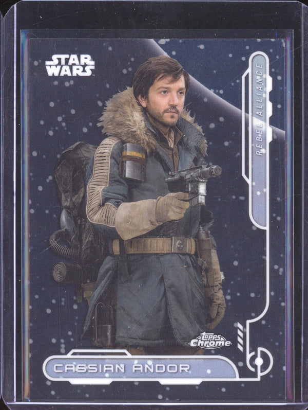 Cassian Andor 2024 Topps Star Wars Chrome RA-7 Galactic Cival War Rebel Alliance