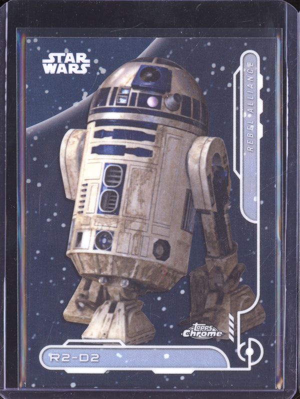 R2-D2 2024 Topps Star Wars Chrome RA-8 Galactic Cival War Rebel Alliance