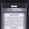 Darth Vader 2024 Topps Star Wars Chrome GE-1 Galactic Cival War Galactic Empire