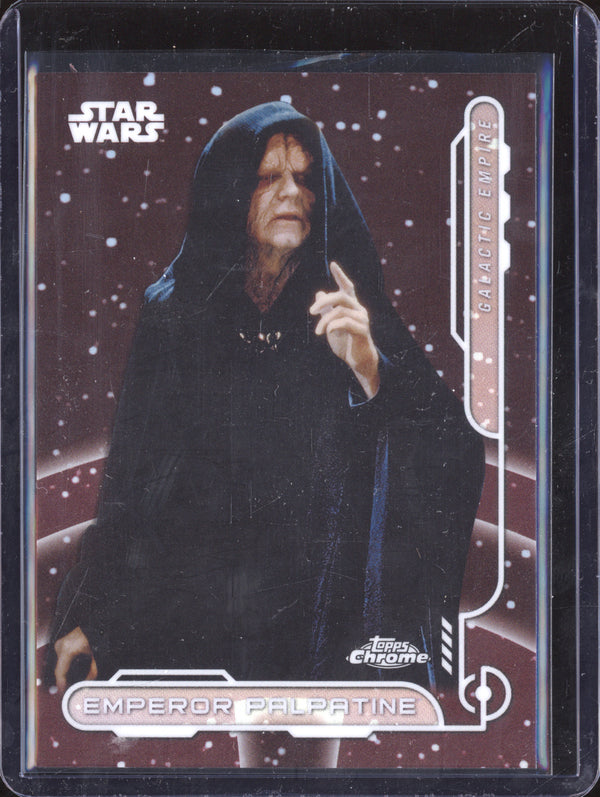 Emperor Palpatine 2024 Topps Star Wars Chrome GE-2 Galactic Cival War Empire