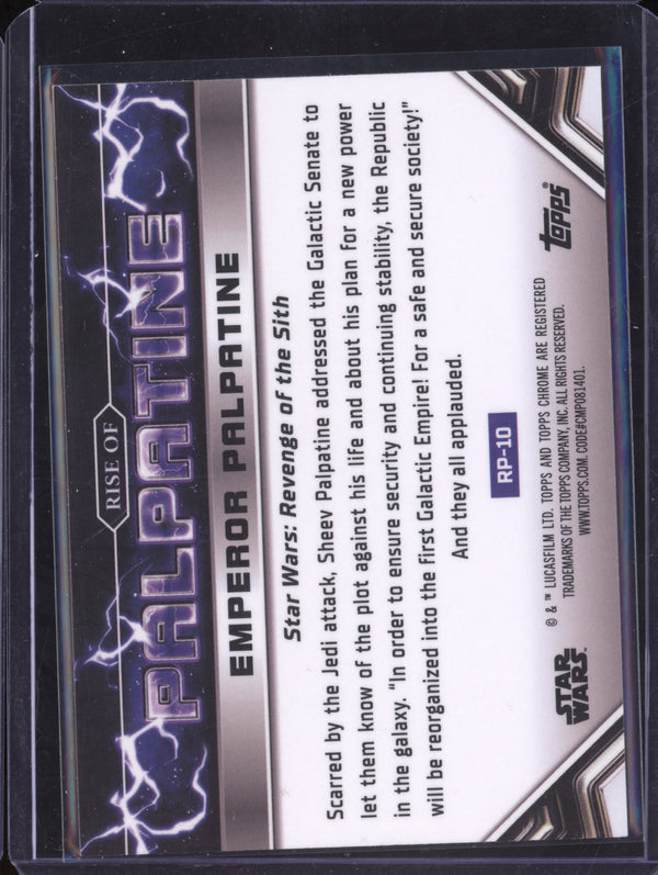 The First Galactic Empire 2024 Topps Star Wars Chrome The Rise of Palpatine