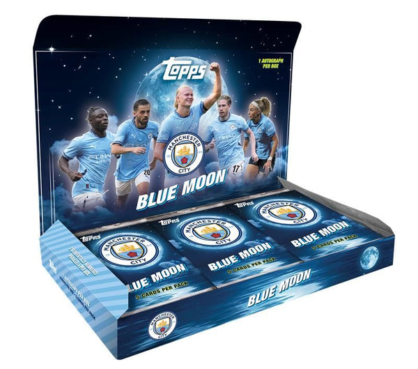 2024-25 Topps Blue Moon Manchester City Soccer Set Box