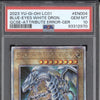 Blue-Eyes White Dragon Yu-Gi-Oh Legendary Quarter Century Secret  Error PSA 10