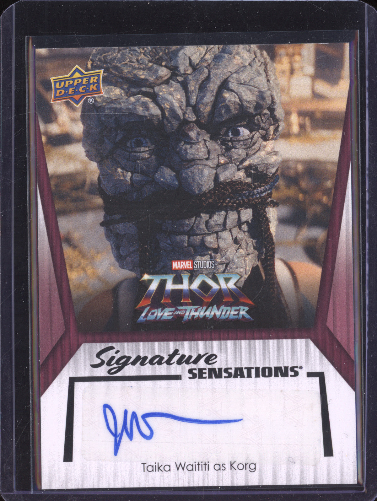 Korg 2024 Upper Deck Marvel Studios Series 2 SS-TW Signature Sensations