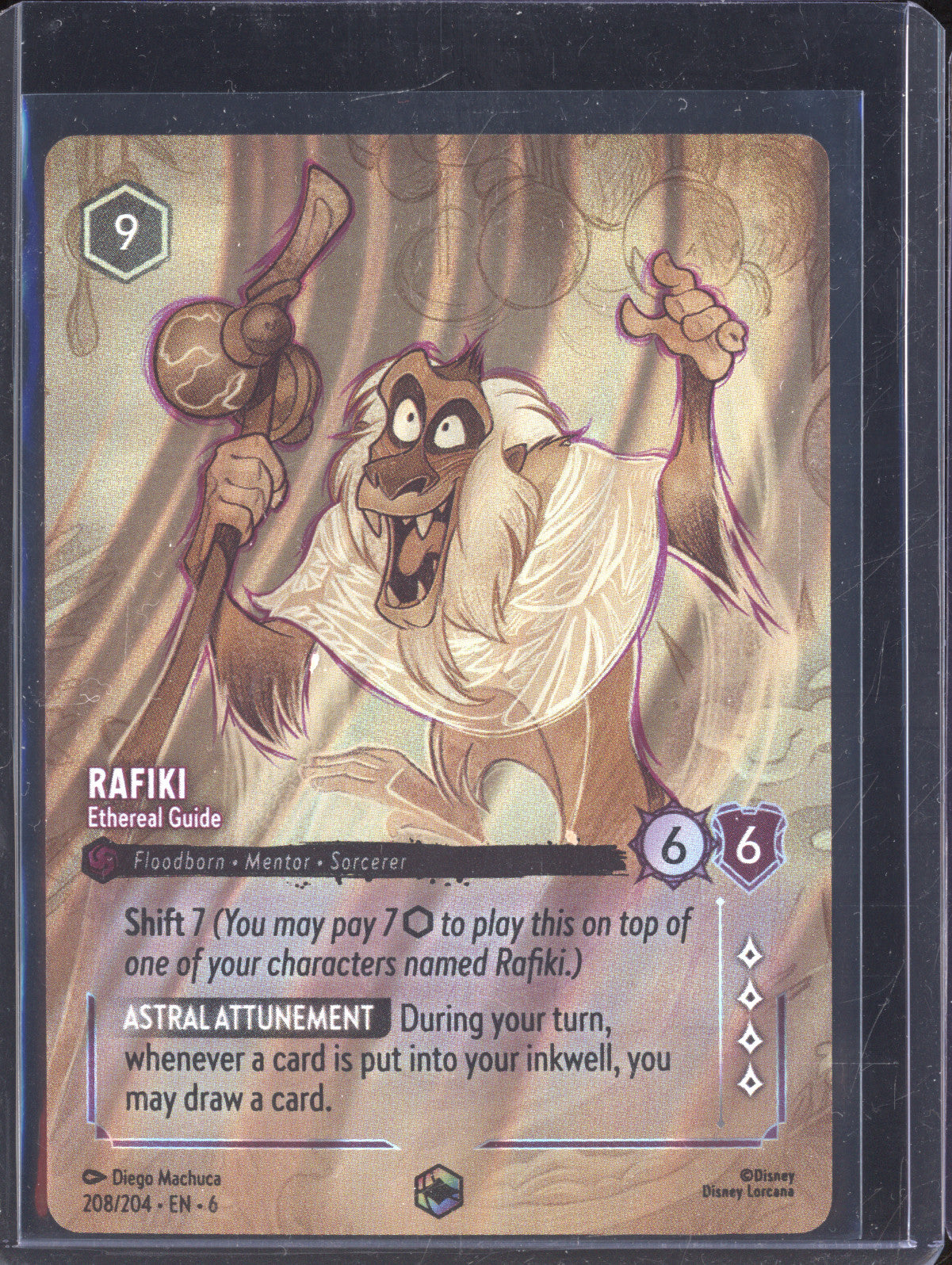 Rafiki 2024 Lorcana Azurite Sea 208/204 Enchanted