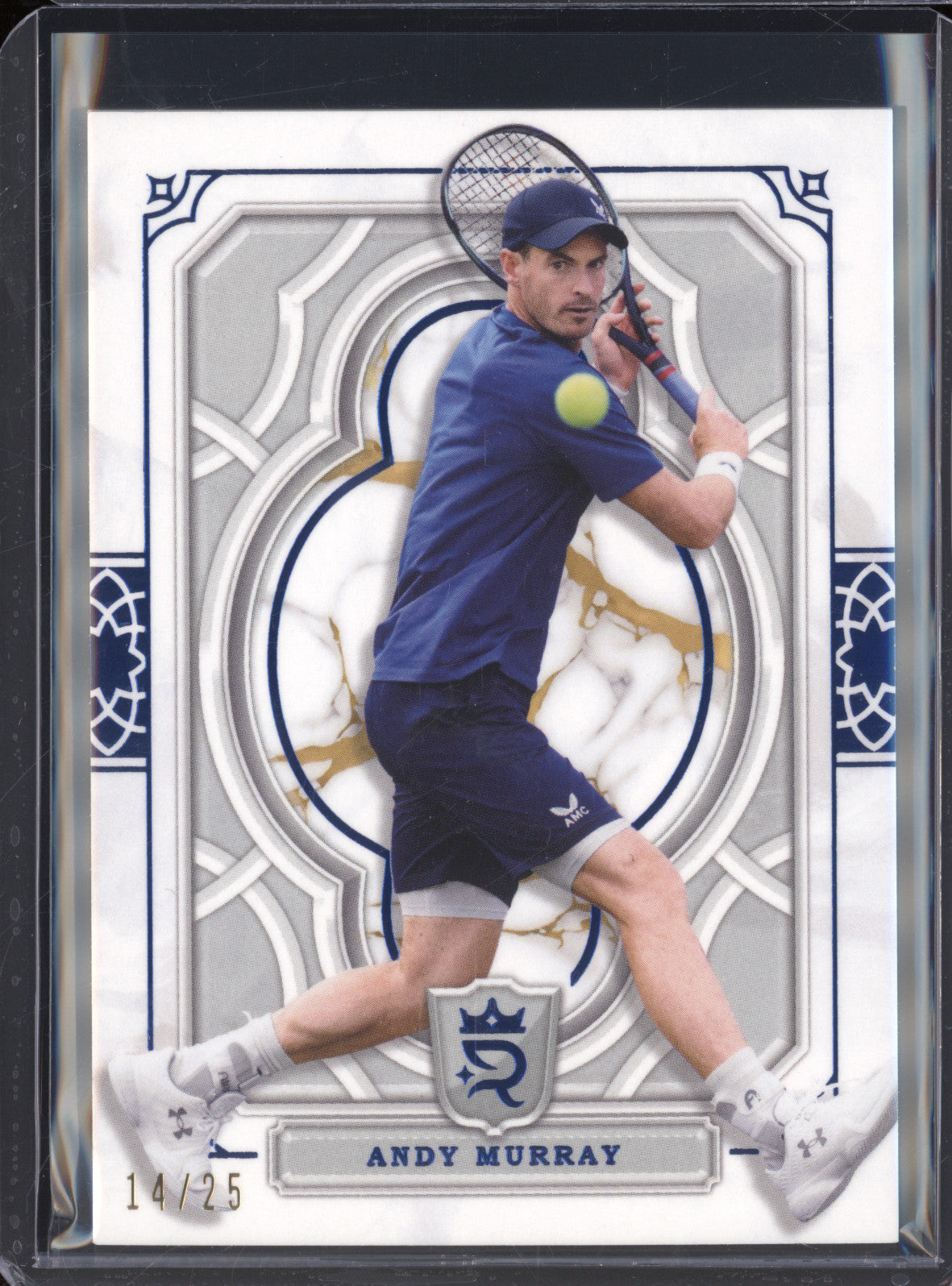 Andy Murray 2024 Topps Royalty Tennis 25 Base Blue 14/25