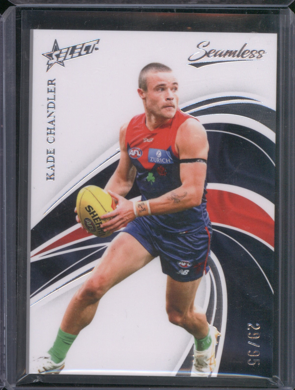 Kade Chandler 2025 AFL Select Seamless Base 121 Melbourne /95