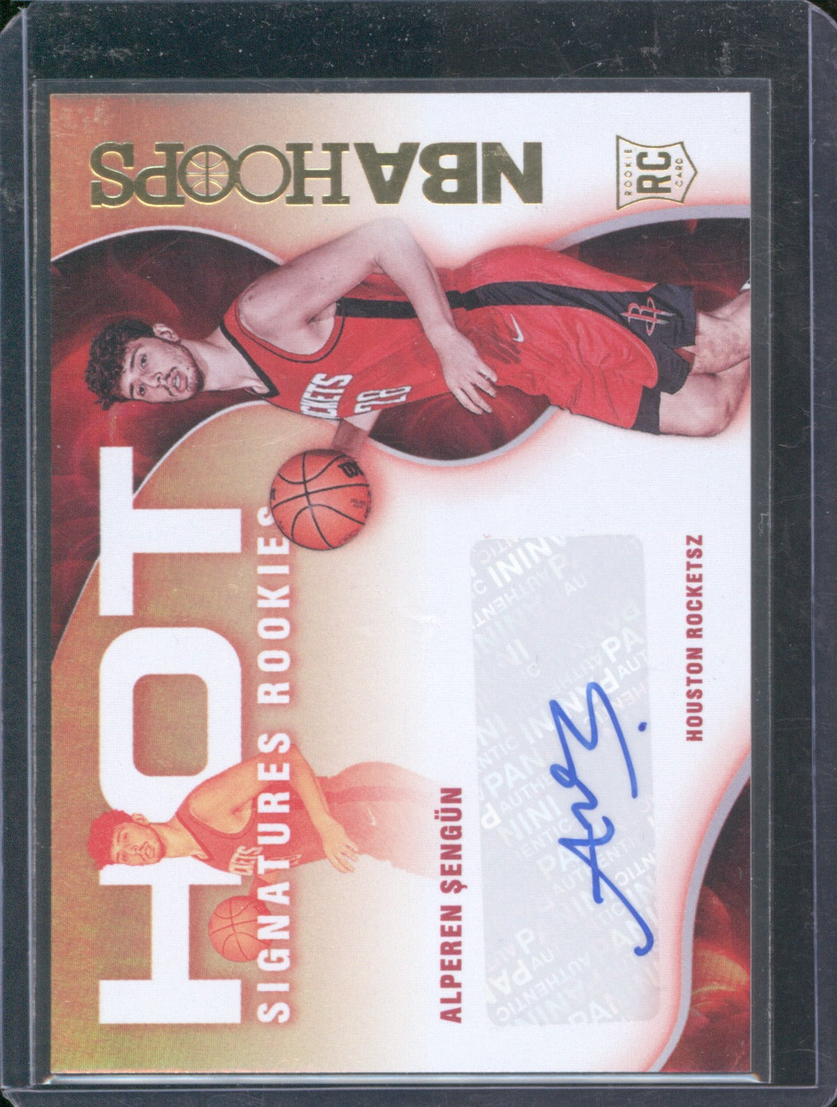 Alperen Sengun 2021 Panini NBA Hoops HSR-AS Hot Signatures Rookies RC