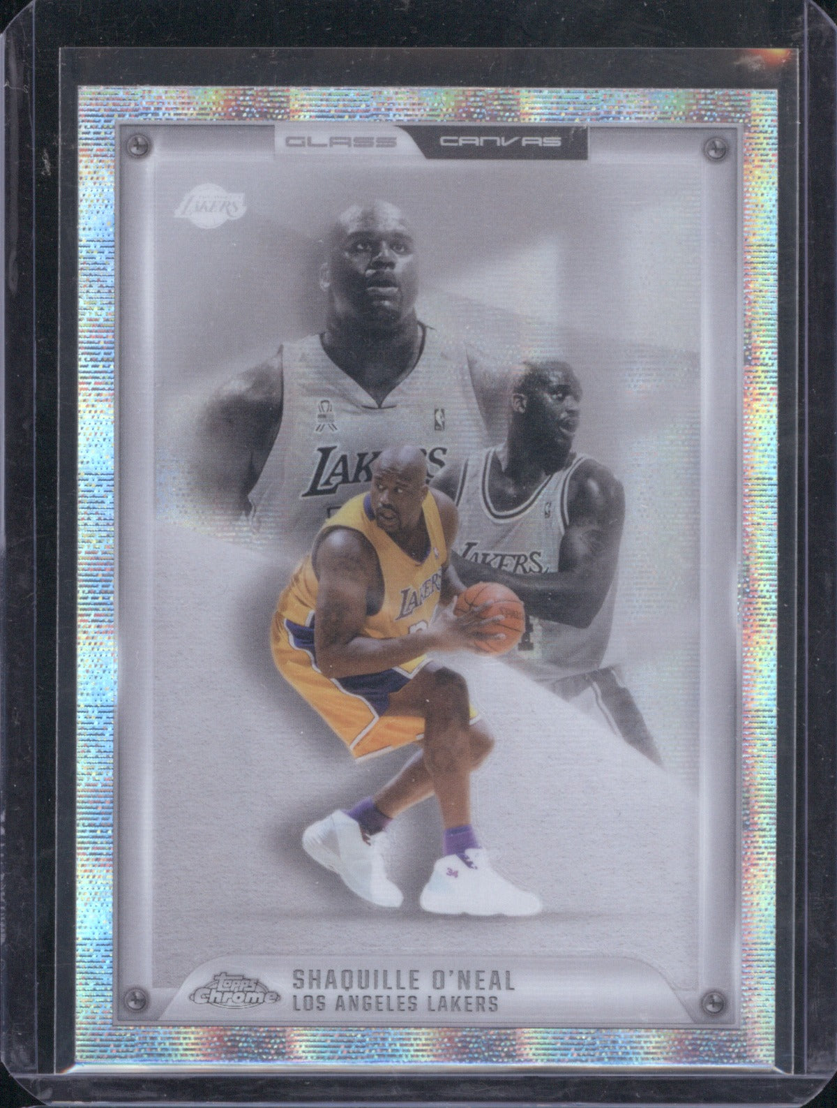 Shaquille O'Neal 2025 Topps Chrome 2025-26 GC-11 Glass Canvas
