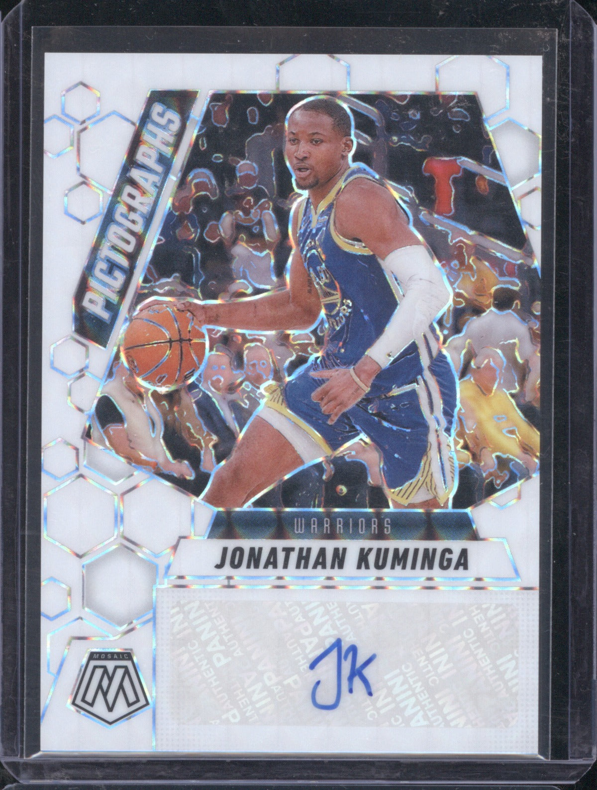 Jonathan Kuminga 2024 Panini Mosaic #PM-KUM Pictographs