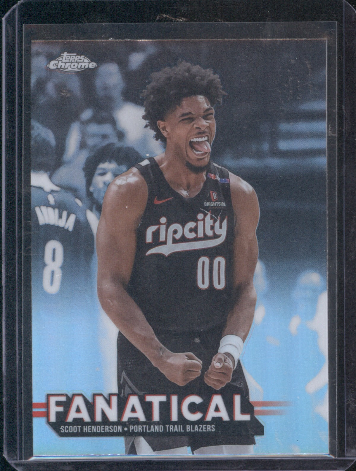 2025 Topps Chrome 2025-26 Scoot Henderson FAN-9 Fanatical