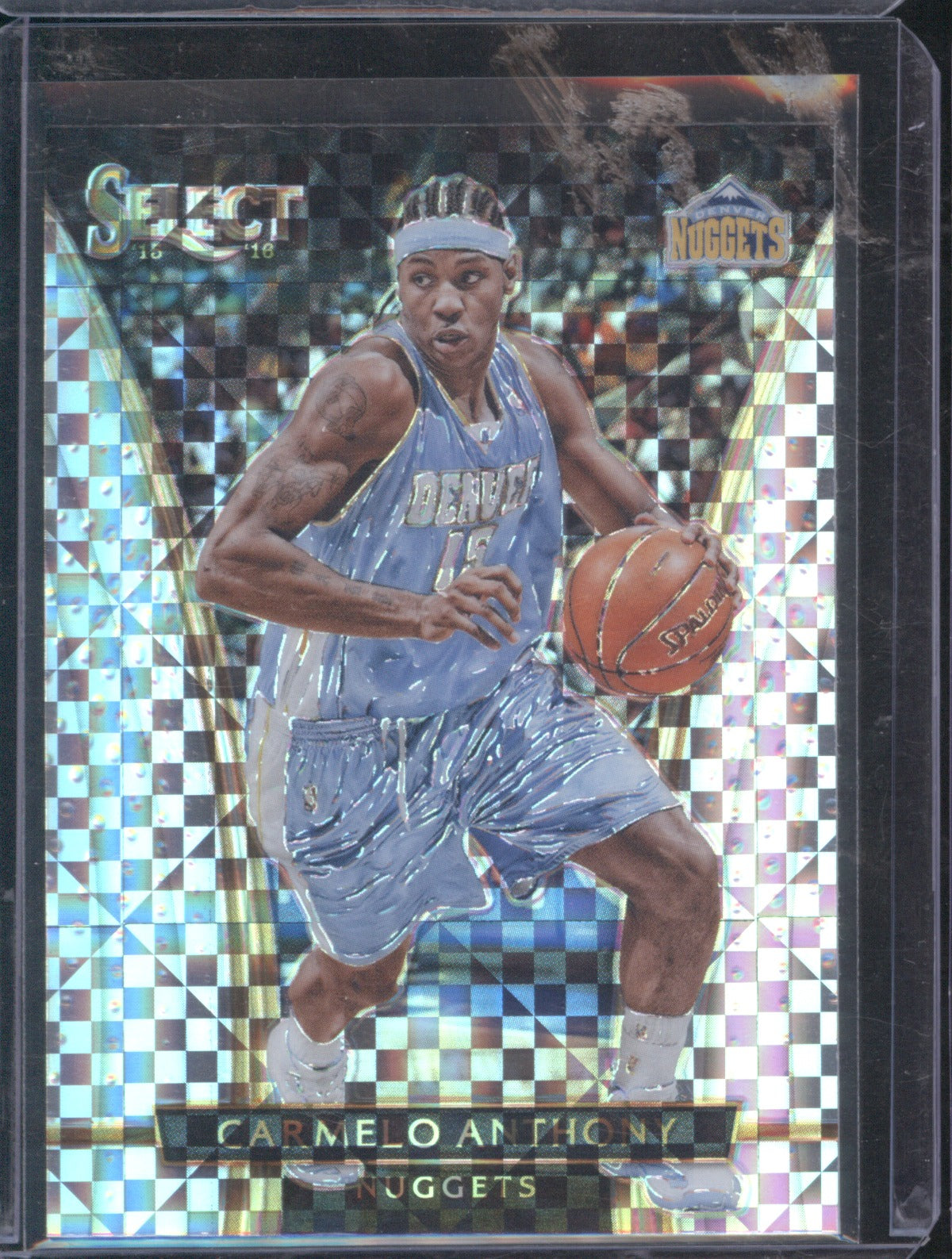 2015 Panini Select Carmelo Anthony 295 Silver Prizm