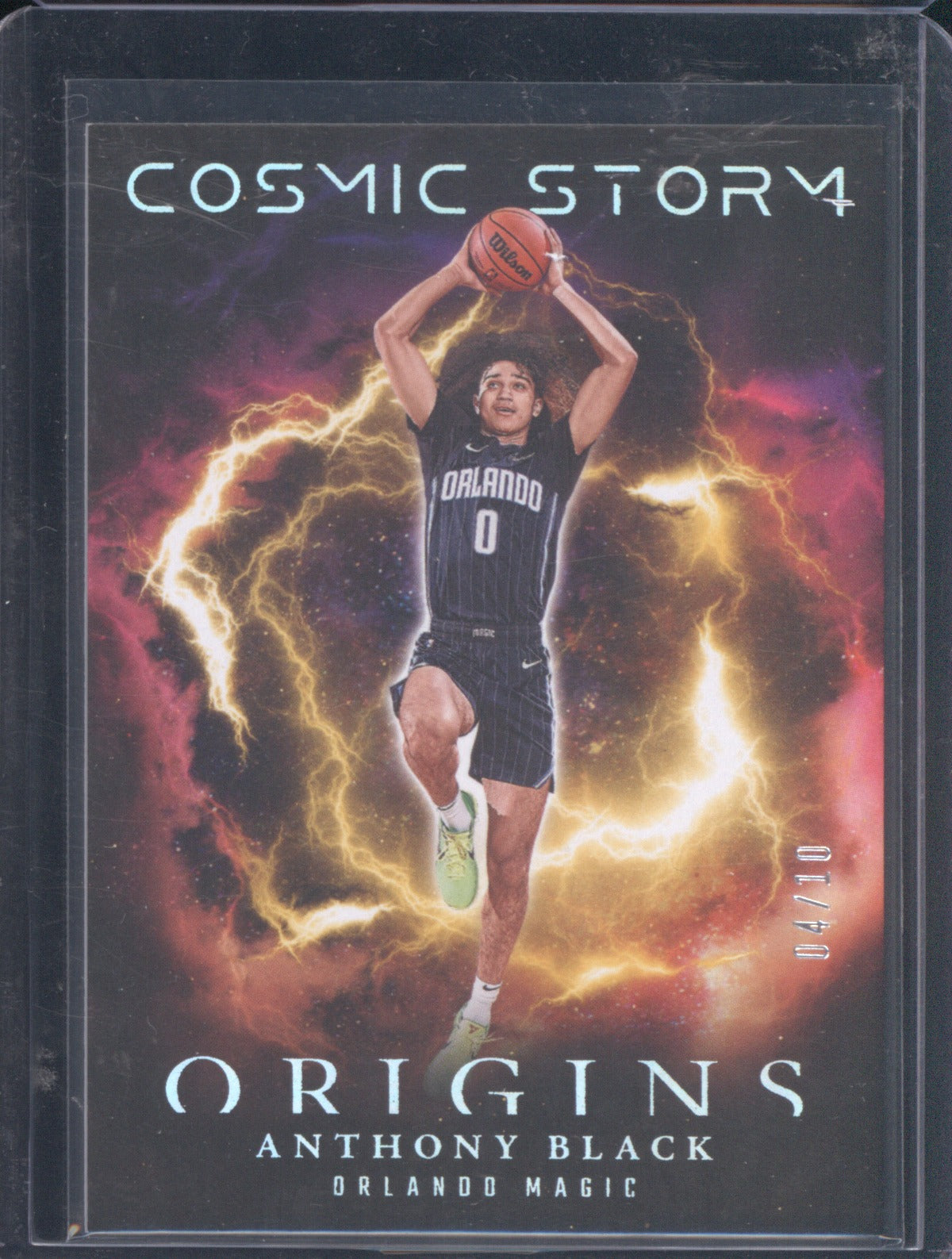 2023 Panini Origins Anthony Black Gold Cosmic Storm /10