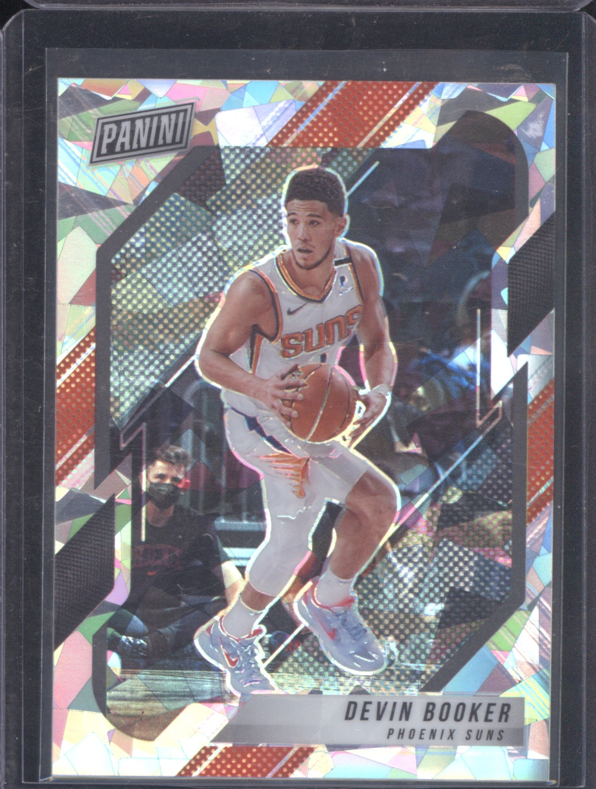2021 Panini VIP Devin Booker 32 Cracked Ice 51/99