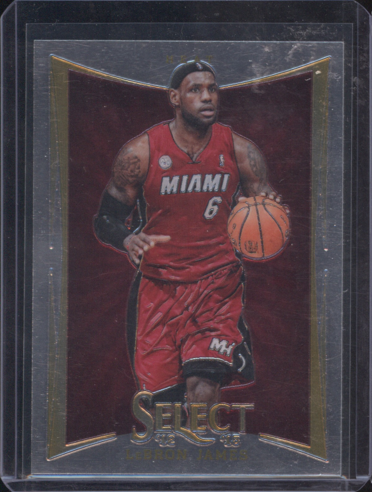 LeBron James 2012 Panini Select 66
