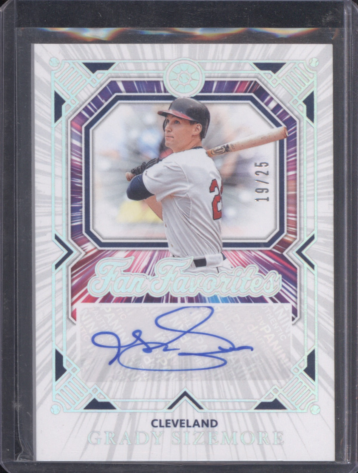 2025 Panini Boys of Summer Grady Sizemore Fan Favorites Auto 19/25