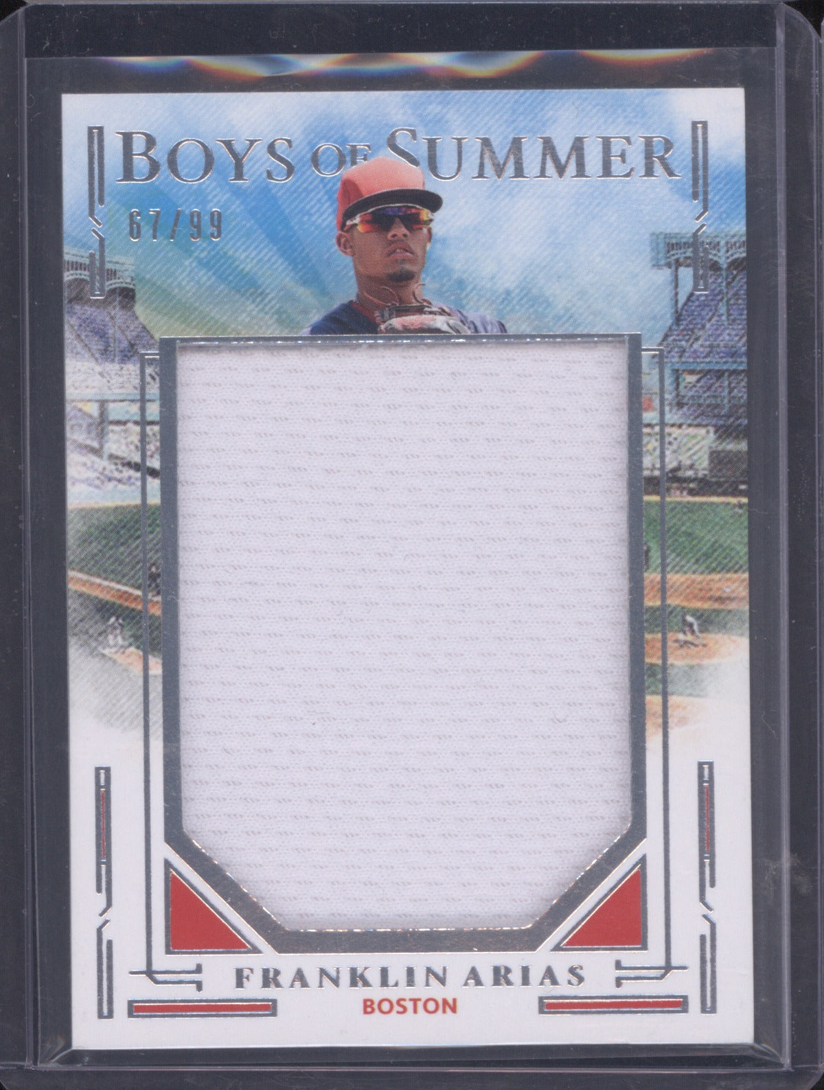 2025 Panini Boys of Summer Franklin Arias Jumbo Patch 67/99