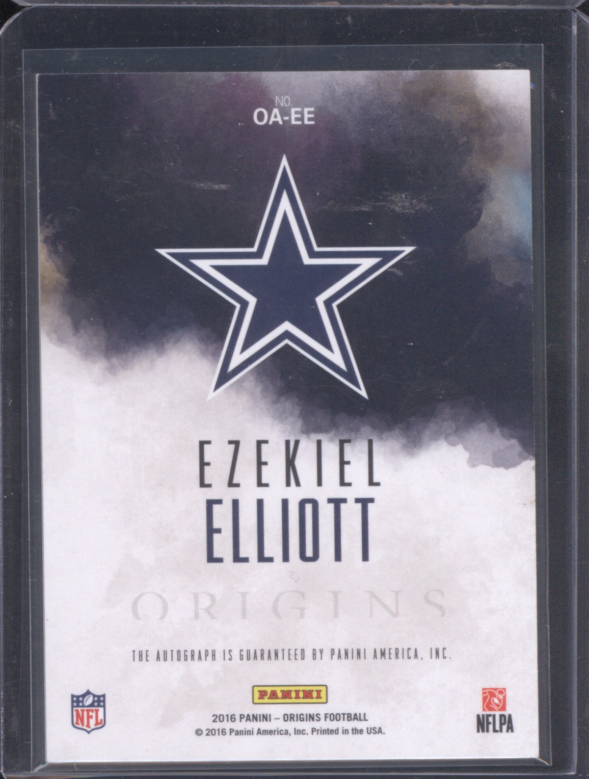 2016 Panini Origins Ezekiel Elliott Gold Auto 4/5