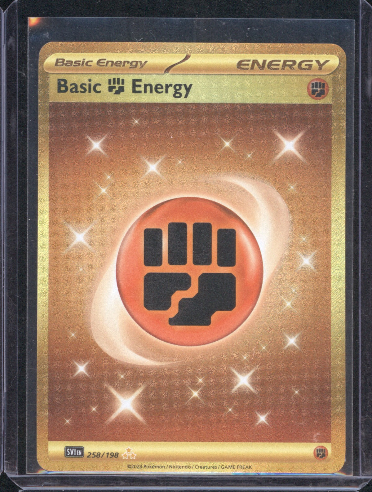 Fighting Energy 2023 Pokémon Scarlet & Violet Base 258/198