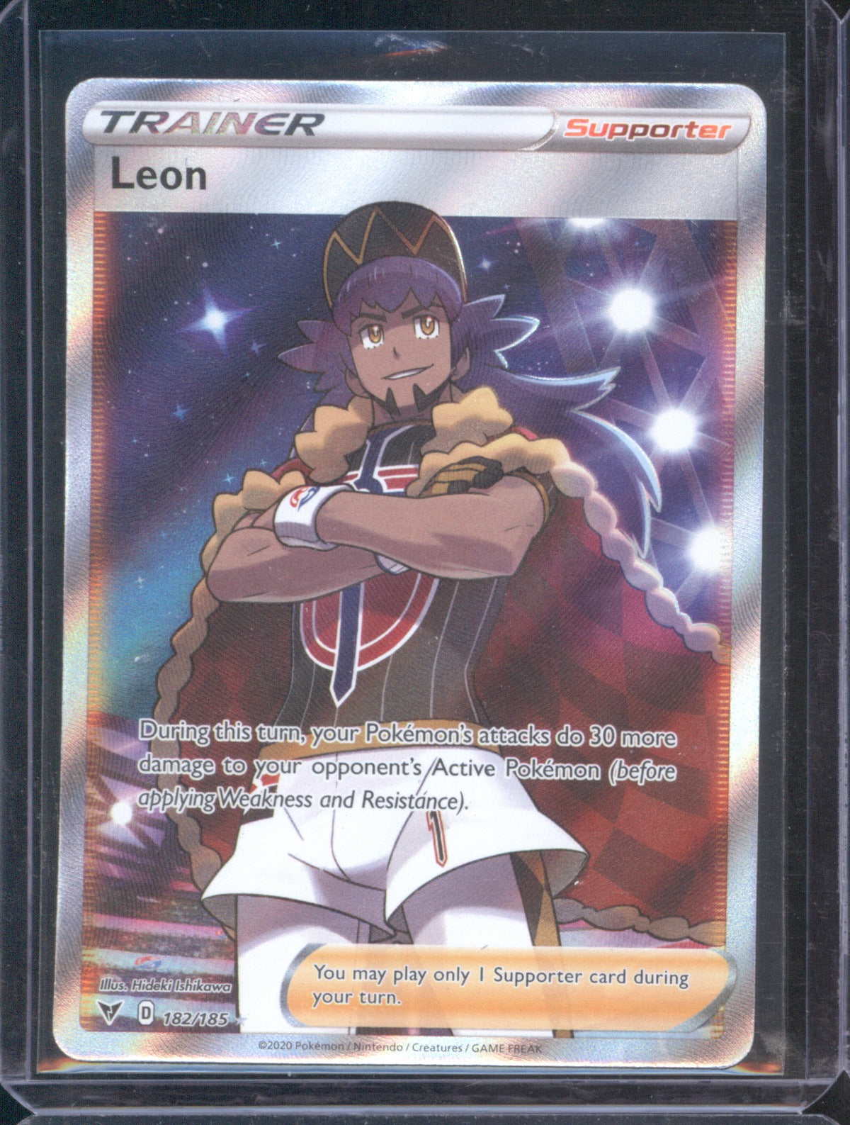 Leon 2020 Pokémon Vivid Voltage 182/185