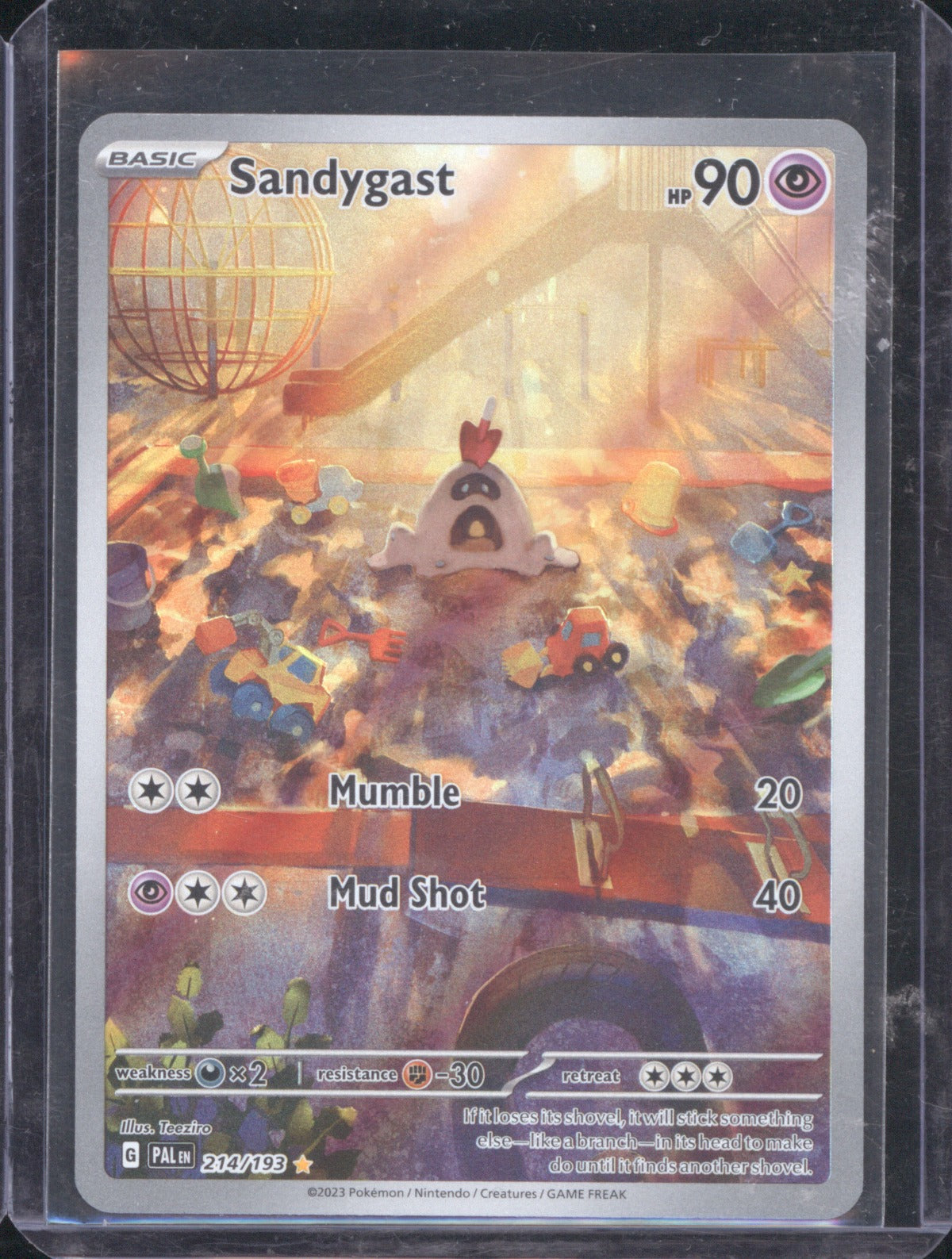 Sandygast 2023 Pokémon Paldea Evolved 214/193