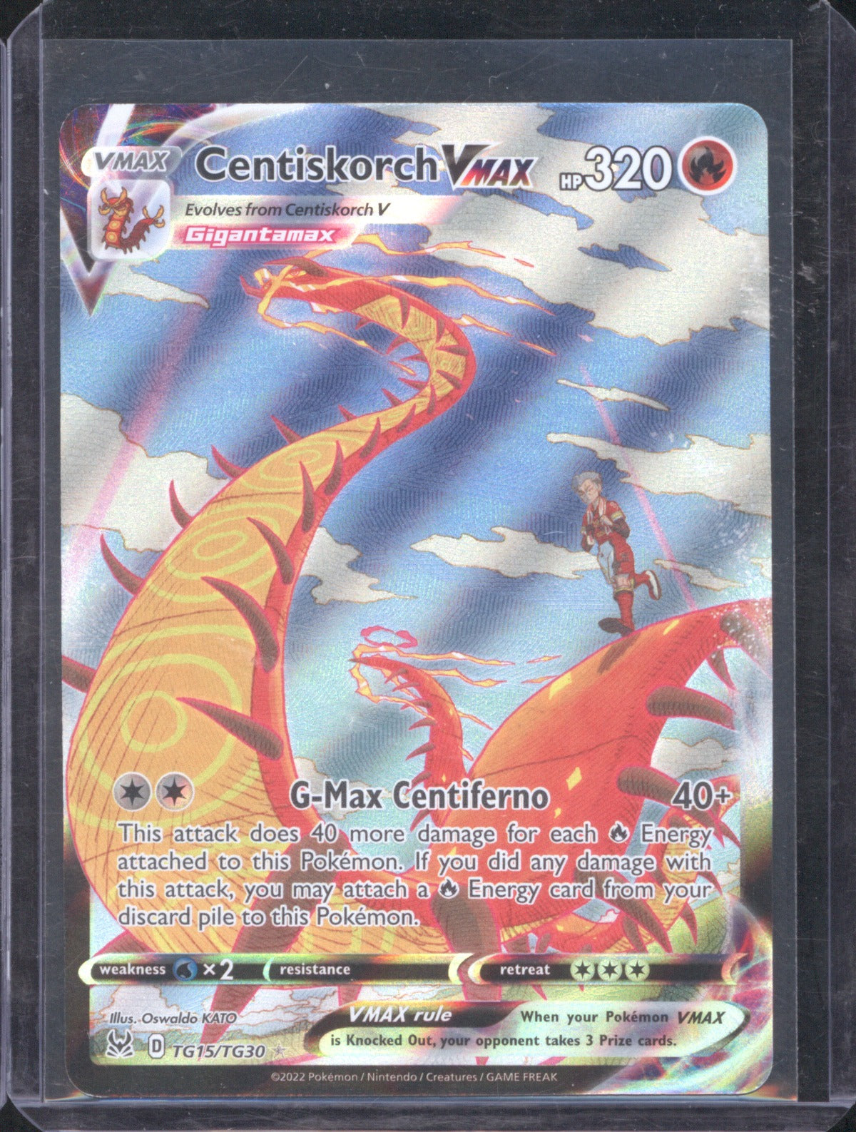Centiskorch 2022 Pokémon Lost Origin TG15/TG30