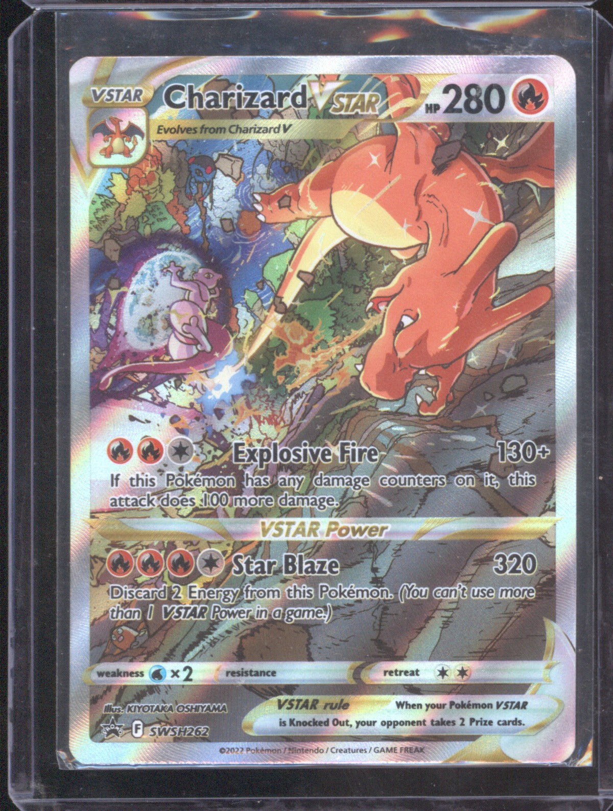 Charizard 2022 Pokémon Sword & Shield SWSH262 Sword & Shield Promo Full Art