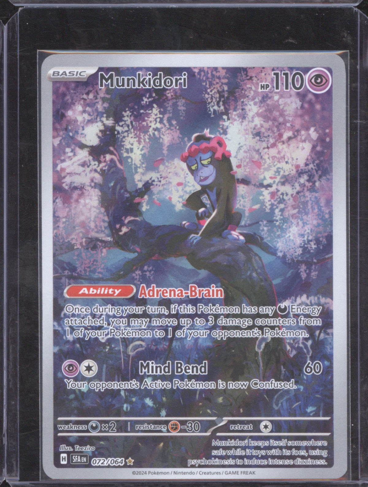 2024 Pokémon Munkidori 072/064 SV Shrouded Fable