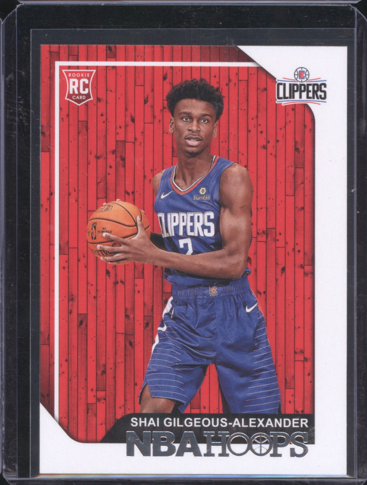 Shai Gilgeous-Alexander 2018-19 Panini NBA Hoops 262 Rookie RC