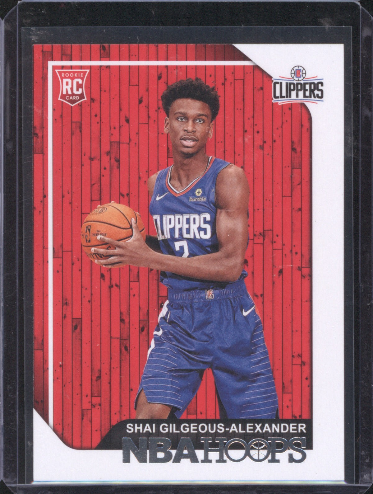 Shai Gilgeous-Alexander 2018-19 Panini NBA Hoops 262 Rookie RC