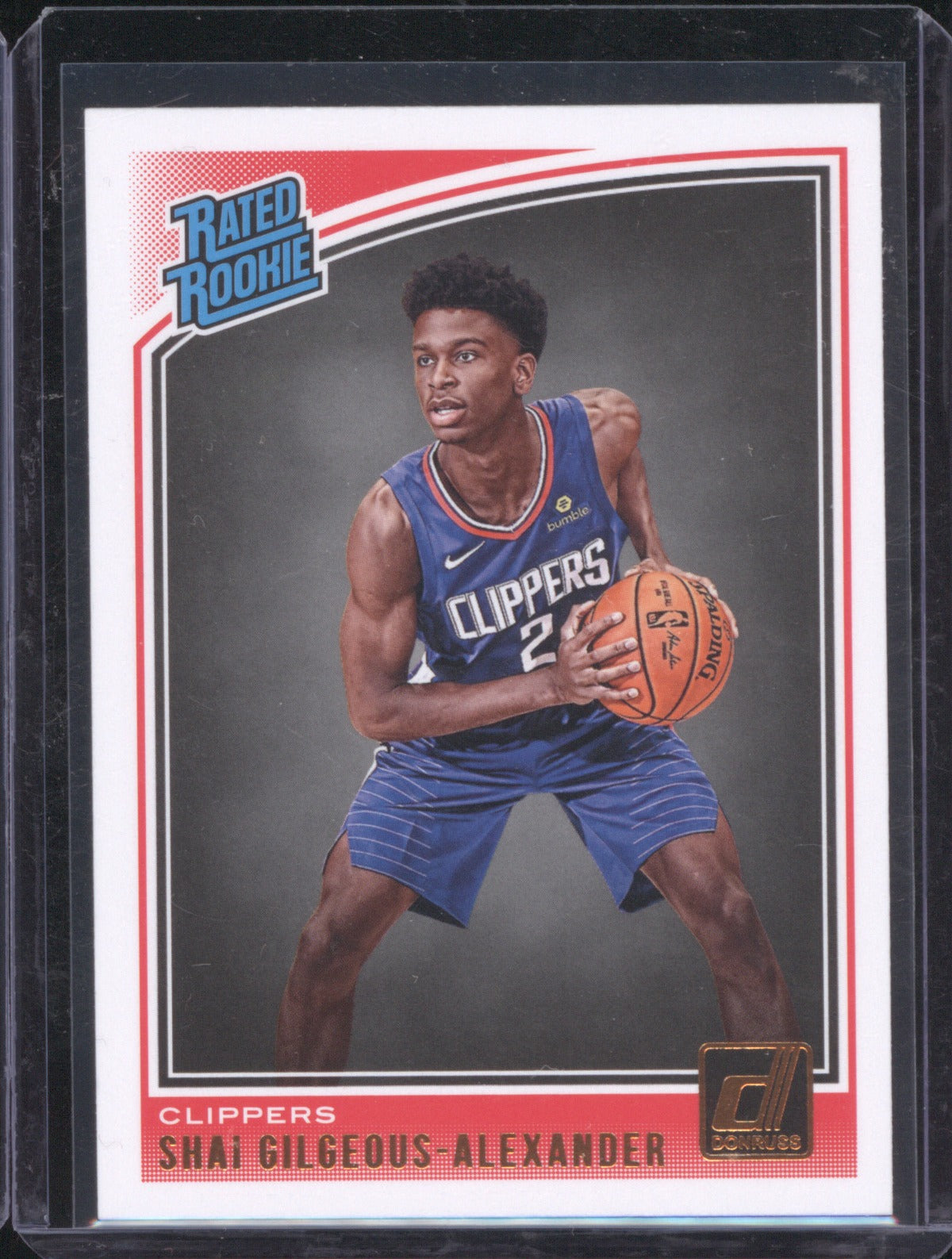 Shai Gilgeous-Alexander 2018-19 Panini Donruss 162 Rookie RC