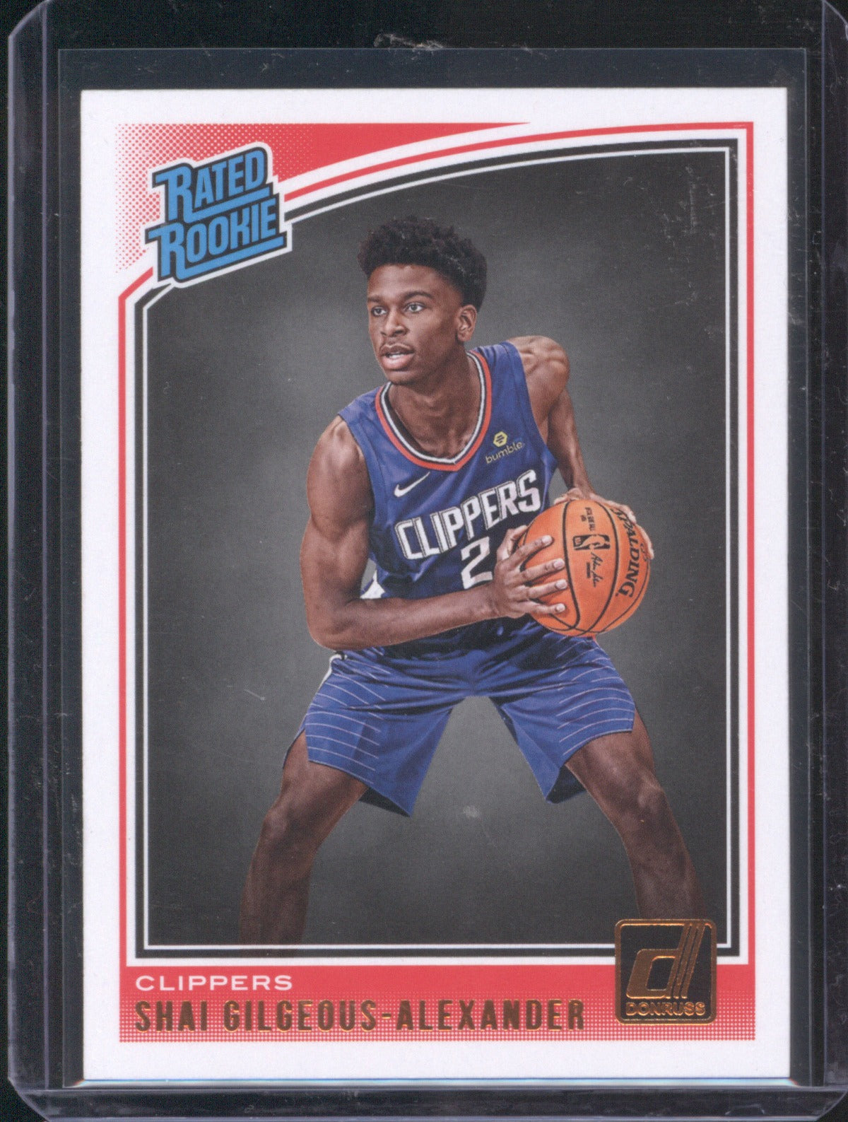 Shai Gilgeous-Alexander 2018-19 Panini Donruss 162 Rookie RC
