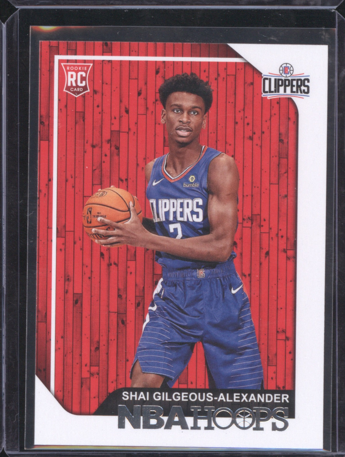 Shai Gilgeous-Alexander 2018-19 Panini NBA Hoops 262 Rookie RC