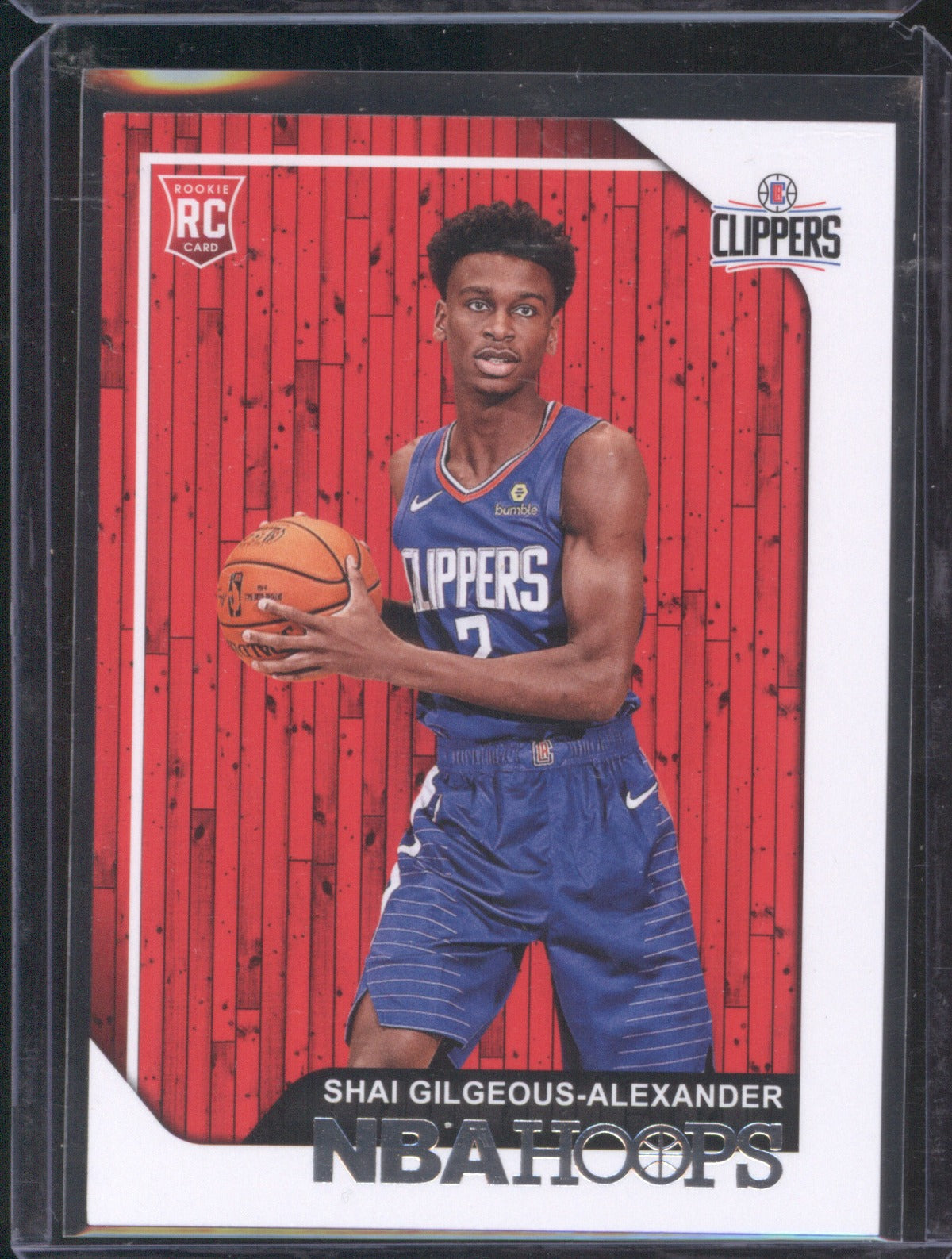 Shai Gilgeous-Alexander 2018-19 Panini NBA Hoops 262 Rookie RC