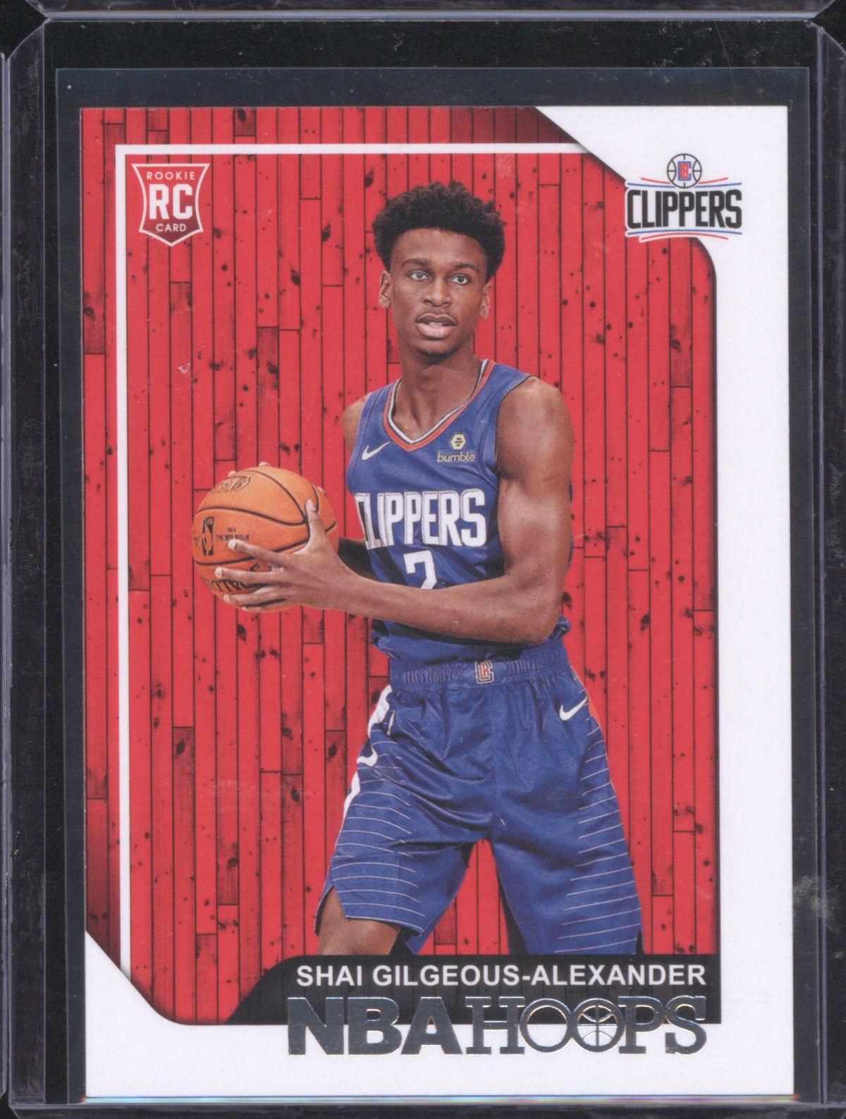 Shai Gilgeous-Alexander 2018-19 Panini NBA Hoops 262 Rookie RC