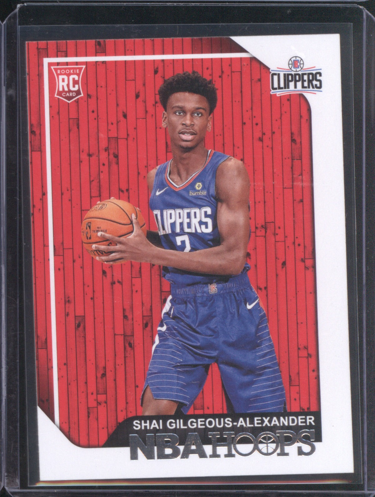 Shai Gilgeous-Alexander 2018-19 Panini NBA Hoops 262 Rookie RC